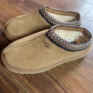 UGG Tan Suede Slippers